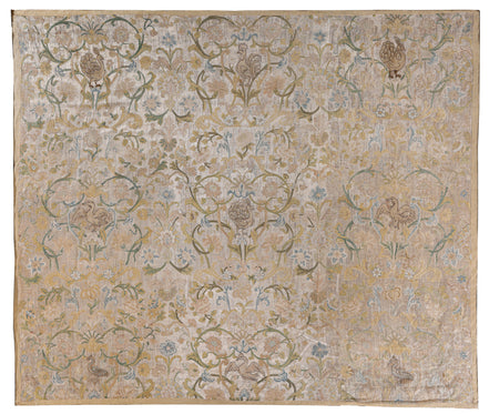 Silk Embroidery 17th Century Tapestry 10125 image 0