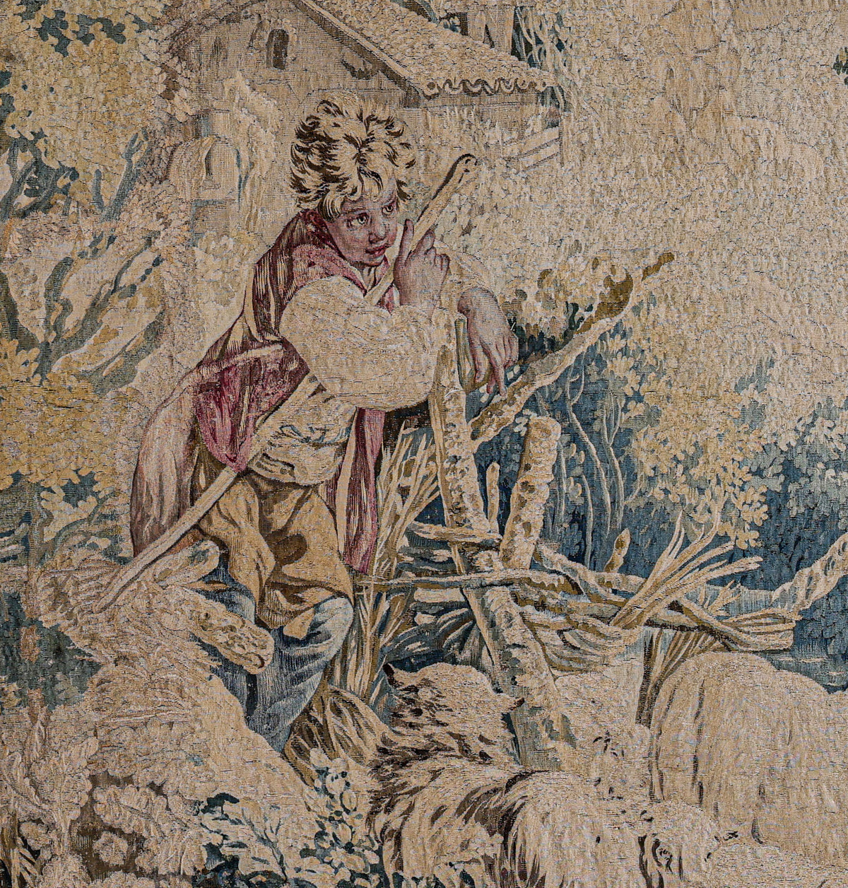 Tapestry Francois Boucher Beauvais 18th Century 03168 - image 2