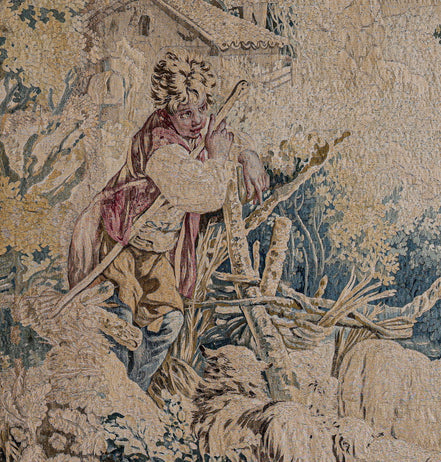 Tapestry Francois Boucher Beauvais 18th Century 03168 - image 2
