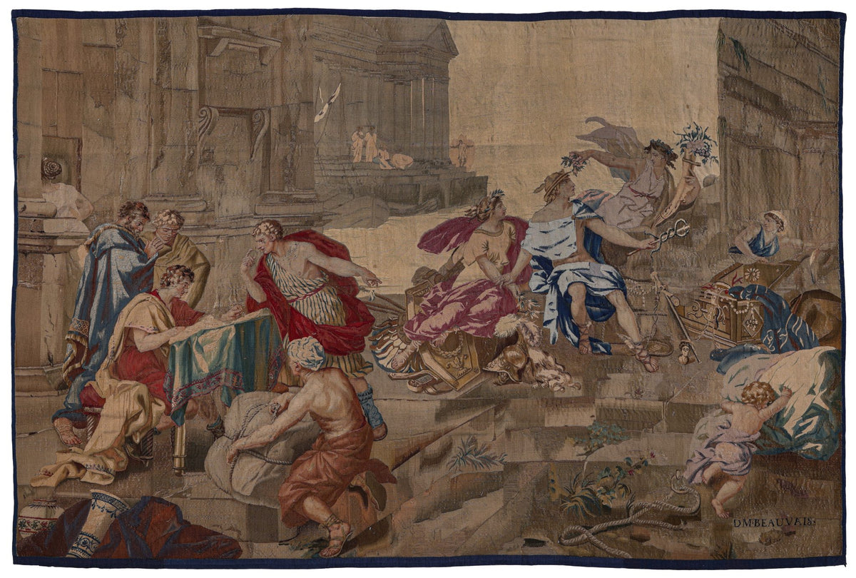 Tapestry Beauvais 18th Century 4180 - image 1
