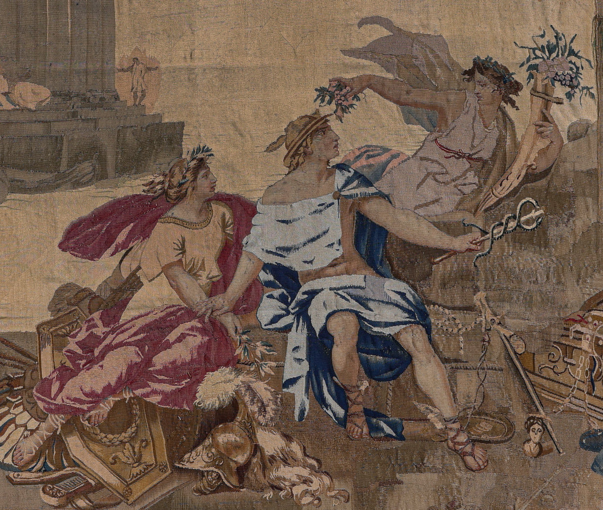 Tapestry Beauvais 18th Century 4180 - image 2