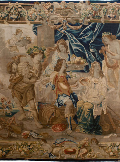 Tapestry Allegorical Brussels 17th Century 11125