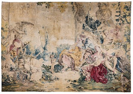 Tapestry Francois Boucher Beauvais 18th Century 03168