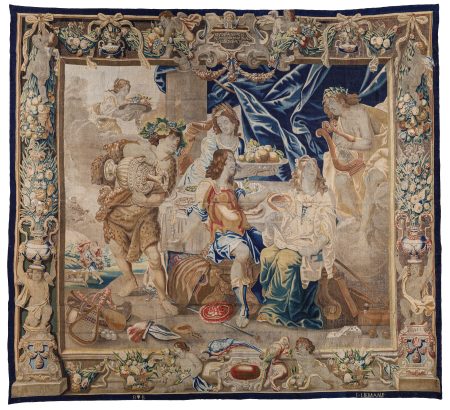 Tapestry Allegorical Brussels 17th Century 11125